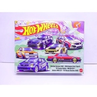 【In stock】Hot Wheels Japanese Themed Set Of 6 Datsun 240Z Civic Skyline R30 Mazda RX-7 FLLK YVZR HXV