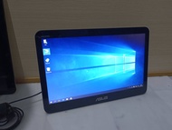 Asus A4110 All in One 15.6" รายละเอียด -สินค้าสภาพสวยงาม  ASUS A4110 15.6” All In One Multi touch Screen CPU Intel Celeron 1.6 ghz N3150 • RAM DDR3 4 GB (4GBx1) • HDD SATA 500 GB (2.5″) • Display 15.6” LED HD • Wifi / Camera res 720