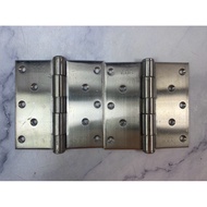 Genuine Stainless Steel Hinge 1 Size 4 Inches Extra Thick 3.3 Mm.brand YKK (Mar32 : C78) New Product