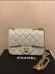 Chanel 23S Mini Square CF17cm 方胖子 山茶花扣