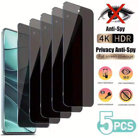 Privacy Screen Protector For OPPO A98 5G A97 A96 A95 A94 A93 A92 A9 2020 A79 A78 A77 A77S A74 A73 A7