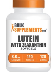 BulkSupplements.com Lutein with Zeaxanthin Softgels - Zeaxanthin plus Lutein, Lutein and Zeaxanthin 