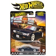 Hot Wheels Premium Boulevard Nissan Laurel C33 Black Racing Car