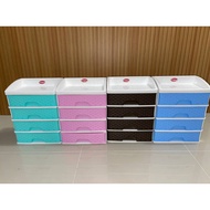 Elegant design 4 Layer Elegant office drawer / school supplies storage / tool box / durabox 4L