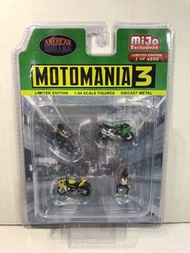 American Diorama 1/64 Figures Set - Motomania 3 MIJO Exclusives