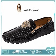 Hush_Puppies รองเท้าผู้ชาย รุ่นรองเท้าโบ๊ทชูส์สไตล์เกาหลีโลฟเฟอร์ส้นเตี้ย,รองเท้าโลฟเฟอร์ผู้ชายรองเท้าลำลองรองเท้าโบ๊ทชูส์ผู้ชาย