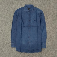 KEMEJA PANJANG SECOND DAKS DENIM SHIRT