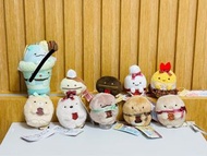 角落生物 ： 朱古力系列： 咖啡豆、山、炸蝦 、方糖、幽靈手玉/朱古力主角/手玉恐龍雪糕吊飾