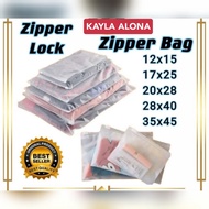 Zipper Lock Zipper Bag/ Zipper Storage Bag Multipurpose Travel Pouch/ Zipper Pouch/