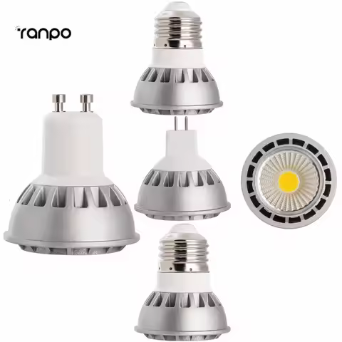 Ultra Bright Dimmable LED Spotlight E27/E26/GU10/MR16 15W COB Bulb Lamps