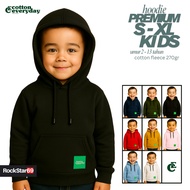 Children's Hoodie Sweater PremiumPOLOS – Ages 4-15 Years | 270g Thick Fleece Material Comfortable – 
