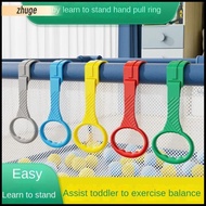 【COD】Plastic Pull Ring for Playpen Solid Color Baby Crib Hooks Stand Rings Baby Walking Assist Tools