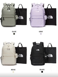 The North Face Dual Pocket Backpack 26L 韓版北面戶外防水尼龍背包雙肩包連 環保袋小拉鏈包(3合1)