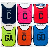 Netball Cotton Bib Set  - Molten Senior BT6088/BT6099 1 Sided