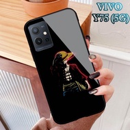 Softcase Glass Kaca VIVO Y75(5G) & T1 (5G) - Casing hp VIVO Y75(5G) & T1 (5G) [ S53 ].