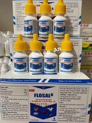 1 hộp 10 lọ Flosal D 10ml hen khẹc cho gà