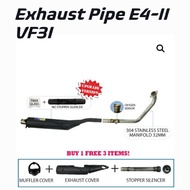 SYM VF3I 32MM ESPADA E4-II 32MM EXHAUST PIPE STANDARD CUTTING
