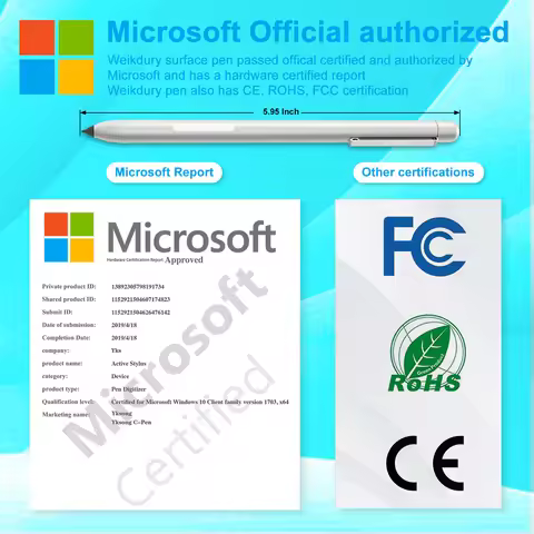 Surface Pen,Stylus Pen for Microsoft Surface,Palm Rejection 1024 Pressure, Official Authorized Compa