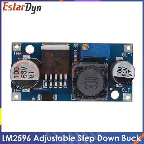 LM2596HVS LM2596 HV LM2596HV DC-DC Adjustable Step Down Buck Converter Power Module 4.5-50V To 3-35V
