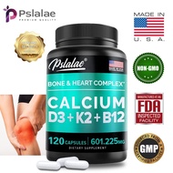 Vitamin D3+K2+B12 Calcium วิตามิน​D3 K2 B12 แคลเซียม​เพื่อสุขภาพกระดูก สุขภาพหัวใจ​ ป้องกันสมองเสื่อ