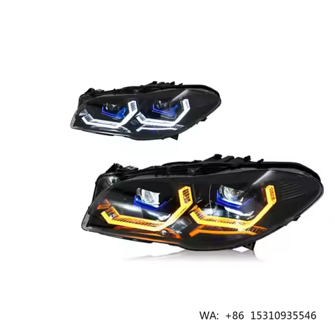 Auto-y No Adaptive Headlamp LED Head Light for BMW F10 Headlight F18 2011-17 LED Headlights for BMW 