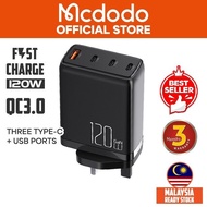 Mcdodo CH-076 Convergence Series 120W GaN Fast Charger (UK Plug) Charger 120W