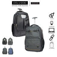 Giordano By Poly Pac 21" Trolley Backpack Cabin Business Travel Luggage 2 Wheels - GN9253R / GN2459R