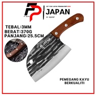 FN37 ORIGINAL PISAU VIRAL JEPUN PEMEGANG KAYU BERKUALITI SUPER SHARP CHEF KNIFE PISAU LAPAH PISAU TU