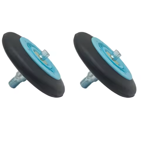 2Pack DC97-16782E Dryer Drum Roller with Ball Bearing For Samsung Dryer Drum Support Roller DC97-167