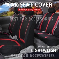 Kereta Seat Cover Universal Polyester Fabric Car Seat Cushion 4 Color Car Seat Cover