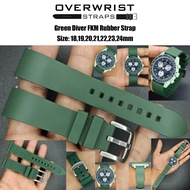 สายนาฬิกา รุ่น OVERWRIST Diver FKM Rubber 18192021222324mm