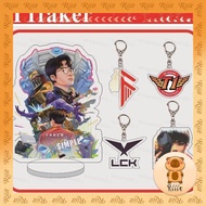 T1 faker lck Keychain Cute Toy Model