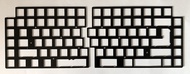 OEM FR4 Plate for SNAP 75% Mechanical Keyboard Kit (Black)