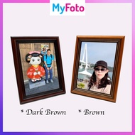 Solic Wooden Photo Frame with stand in 3R Size