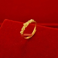 พร้อมส่งในไทย แหวนทองแท้ คละลาย น้ำหนัก (0.6 กรัม) การันตีทองคำแท้ 96.5% มีใบรับประกันสินค้า ขายได้ จำนำได้ แหวนทองครึ่งสลึง ลายหัวใจ ทองชุบไม่ลอก แหวนทองปลอมสวย แหวนทองแท้1/2 แหวนทองไม่ลอก แหวนทองครึ่งสลึงแท้ ทอง แหวน1กรัม 1สลึง ทองไม่ลอกไม่ดำ