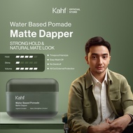 Kahf Water-based Pomade Matte Dapper 70 g - Pomade Rambut Pria - Approved by Barber and Suitable for