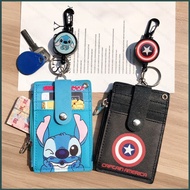 Korean Student Wallet Card Holder Multifunctional Bus Telescopic Card Holder