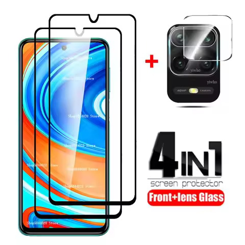 2-in-1 for Redmi Note 9 Pro Glass Camera Protective Glass for Xiaomi Redmi Note 9 Pro 9pro Max Note9