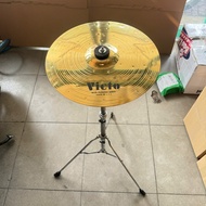 Victo Cymbals Leaf Combo and Cajon Single Stand