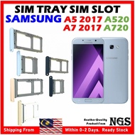 Sim Tray Sim Card Holder Sim Card Adapter For SAMSUNG Galaxy A5 2017 A520 A520F SAMSUNG Galaxy A7 20
