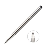 Parker Vector Classic Silver Chiseled Roller Ball Pen with QUINK Rollerball Pen Ink Refill