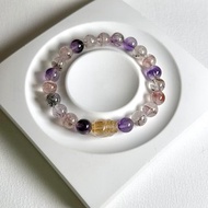 金髮晶超七貔貅手串