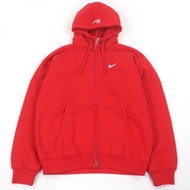 全新 □ Supreme SUP NIKE 25SS HF9633-657 拉鍊連帽衛衣 純棉 Swoosh 標誌刺繡 拉鍊連帽衫REDM 正品男款