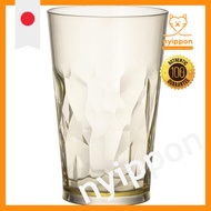 Plakira Unbreakable Glass Tumbler 400ml Microwave and Dishwasher Safe Made in Japan Restaurant Cafe 