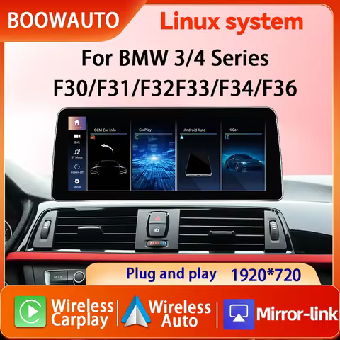 Android Car Carplay Screen 1920*720 Screen For BMW 3\4 Series F30 F31 F32 F33 F34 Car Multimedia Pla