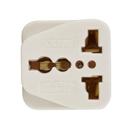 ปลั๊กแปลง 2 ขาแบน SOKAWA รุ่น  SOKAWA S-071