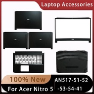 ➳New For Acer Nitro 5 AN517-51;52;53;54;41 Replacemen Laptop Accessories Lcd Back Cover/Front Be ☻i