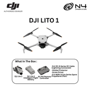 DJI LITO 1 / LITO X1 Beginner-Friendly Camera Drone Video 4K/60fps Video | 1/2" CMOS Sensor