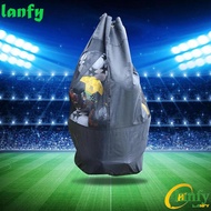 [NNSA]Lanfy heavy duty ball carry bag drawstring mesh football bag mesh ball bag volleyball Oxford c