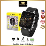 PRINCETON GADGET Awei H6 Wrist Watch Sport Smart Wristband Watch / Fitness Tracker Jam Tangan Digital Phone Pairing